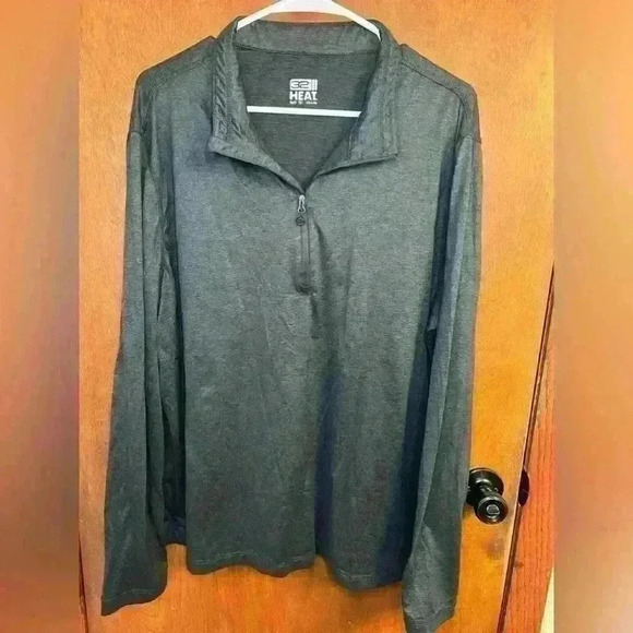 32 Degrees Heat Mens Activewear Longsleeve pullover - Picture 1 of 4